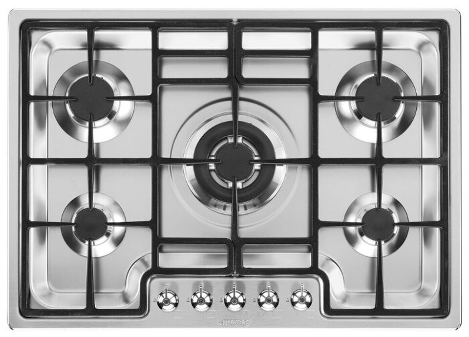 Фото Газовая варочная панель Smeg PGF75-4
