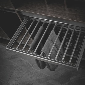 Картинка Duslar Выдвижная брючница RANGE ULTRA, ширина 762-768 мм, антрацит