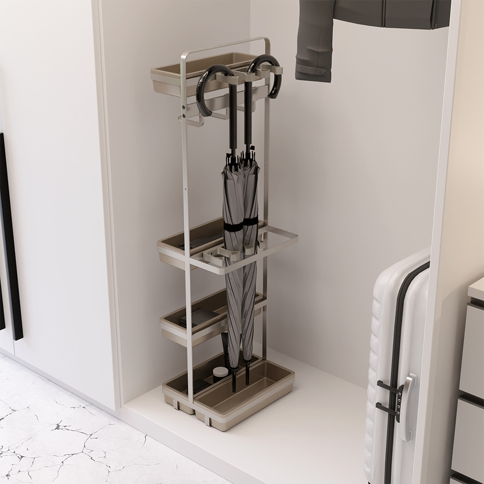 Фото Duslar Система MONICA для хранения аксессуаров, ширина 220 мм, мокко