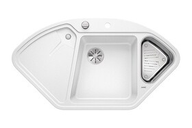 Картинка Blanсo DELTA II SILGRANIT PuraDur белый с кл.-авт. InFino