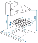 Превью картинка Газовая варочная панель Haier HHX-G64RNLB #5