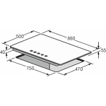 Превью картинка Газовая варочная панель Kaiser KG 9325 Em Turbo #5