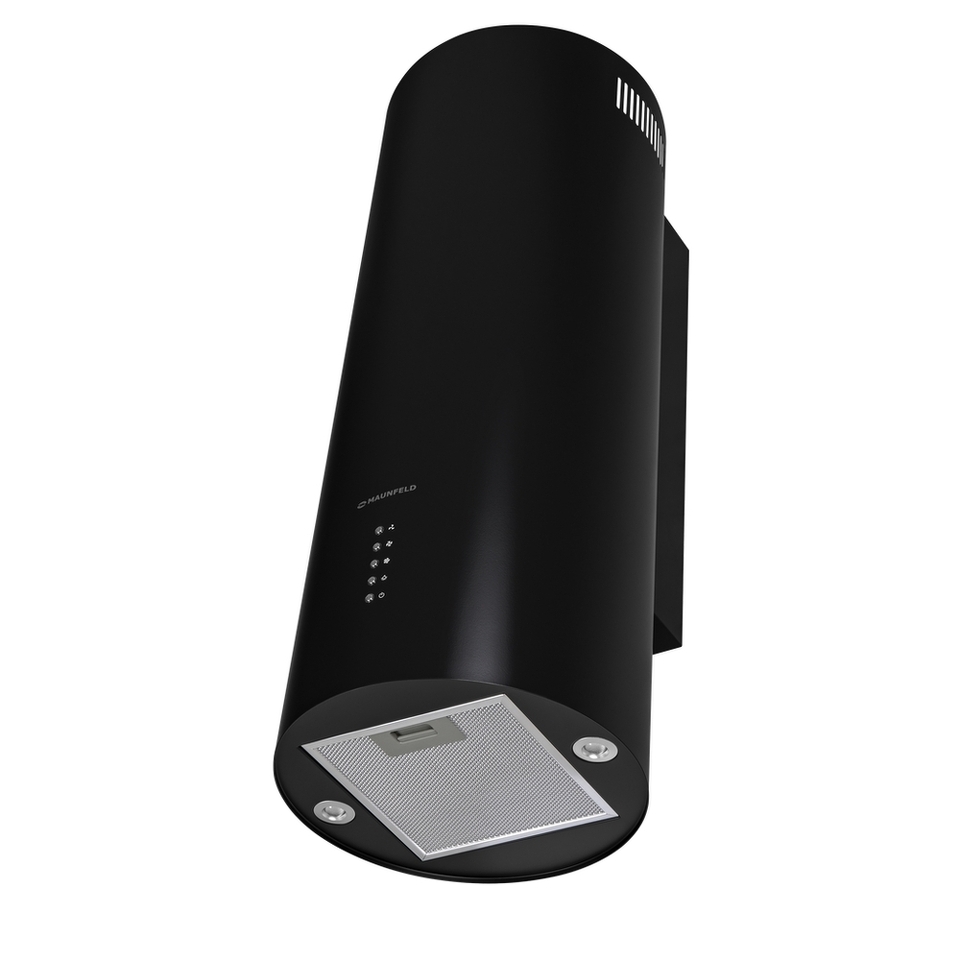 Фото Цилиндрическая вытяжка Maunfeld Lee Wall 35 черный