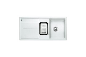 Картинка Blanсo METRA 6S SILGRANIT PuraDur белый с клапаном-автоматом