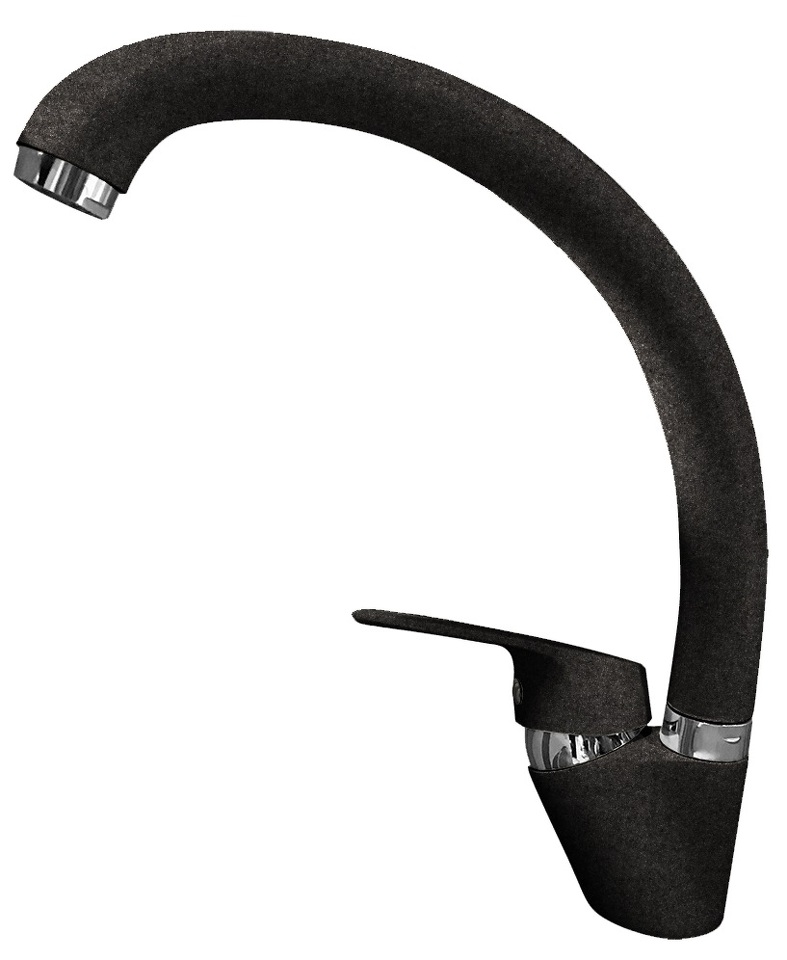 Фото Смеситель для кухни GranFest Z-3323 Черный