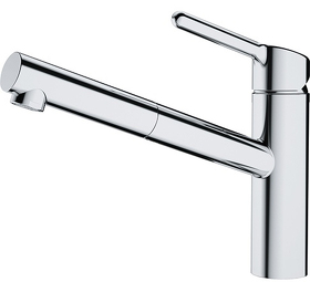 Картинка Franke Orbit с выдвижным шлангом хром