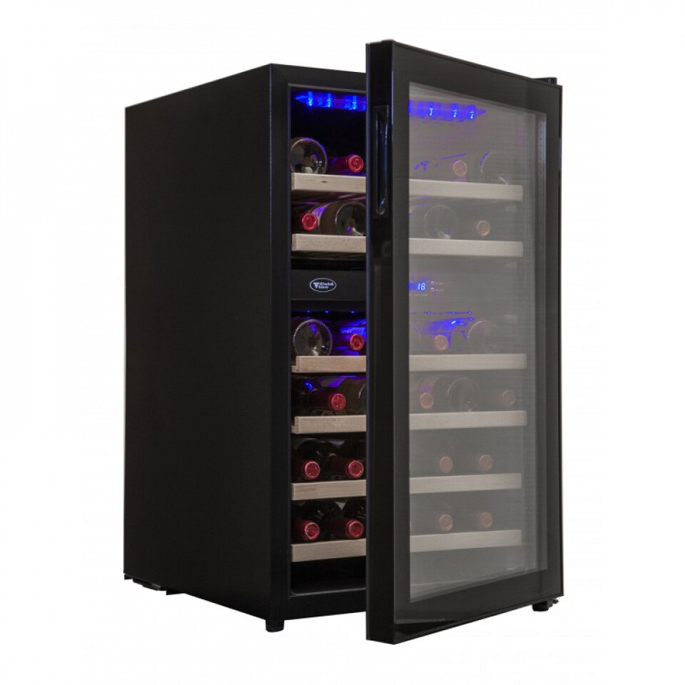 Фото Шкаф винный  Cold Vine Винный холодильник (шкаф) компрессорный COLD VINE C34-KBF2