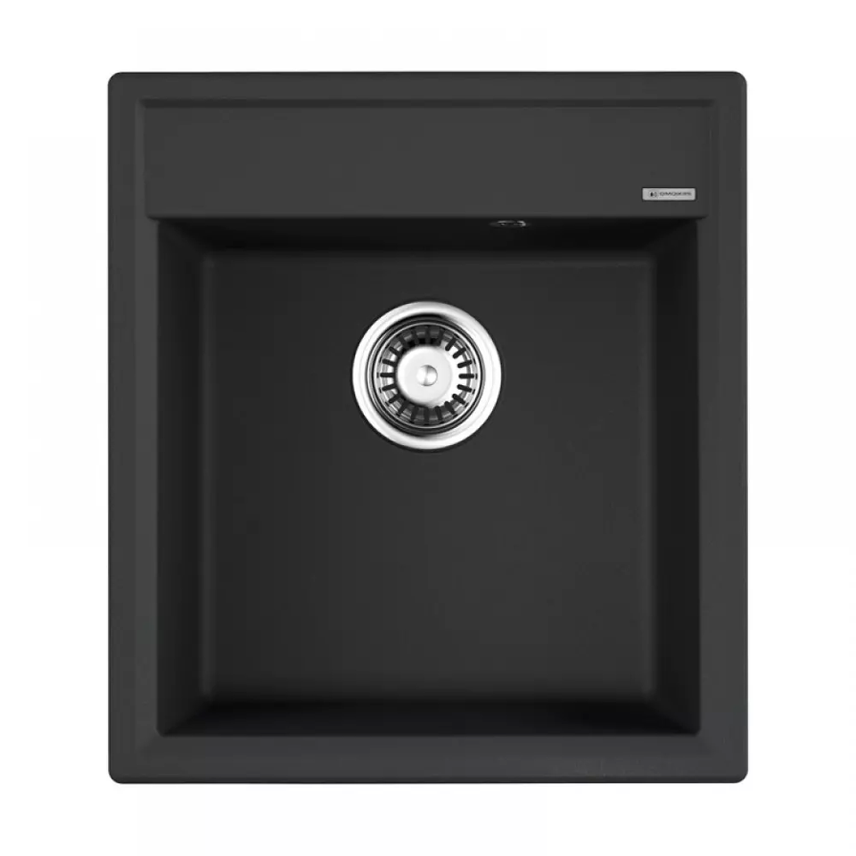 Фото Гранитная мойка Omoikiri Daisen 46-BL Artgranit/черный