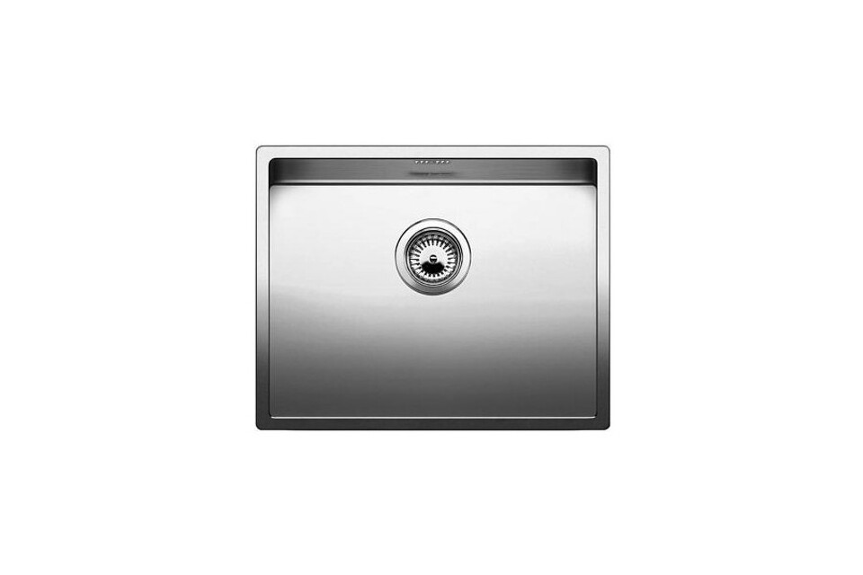 Фото Металлическая мойка Blanсo CLARON 550-IF нерж.сталь зеркальная полировка с отв. арм. InFino
