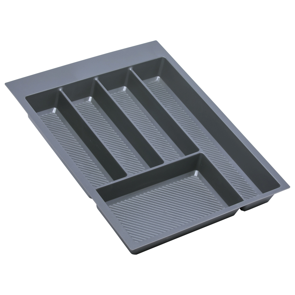 Фото Duslar Лоток MATT для столовых приборов, ширина фасада 450 мм, 362х462х55 мм, антрацит