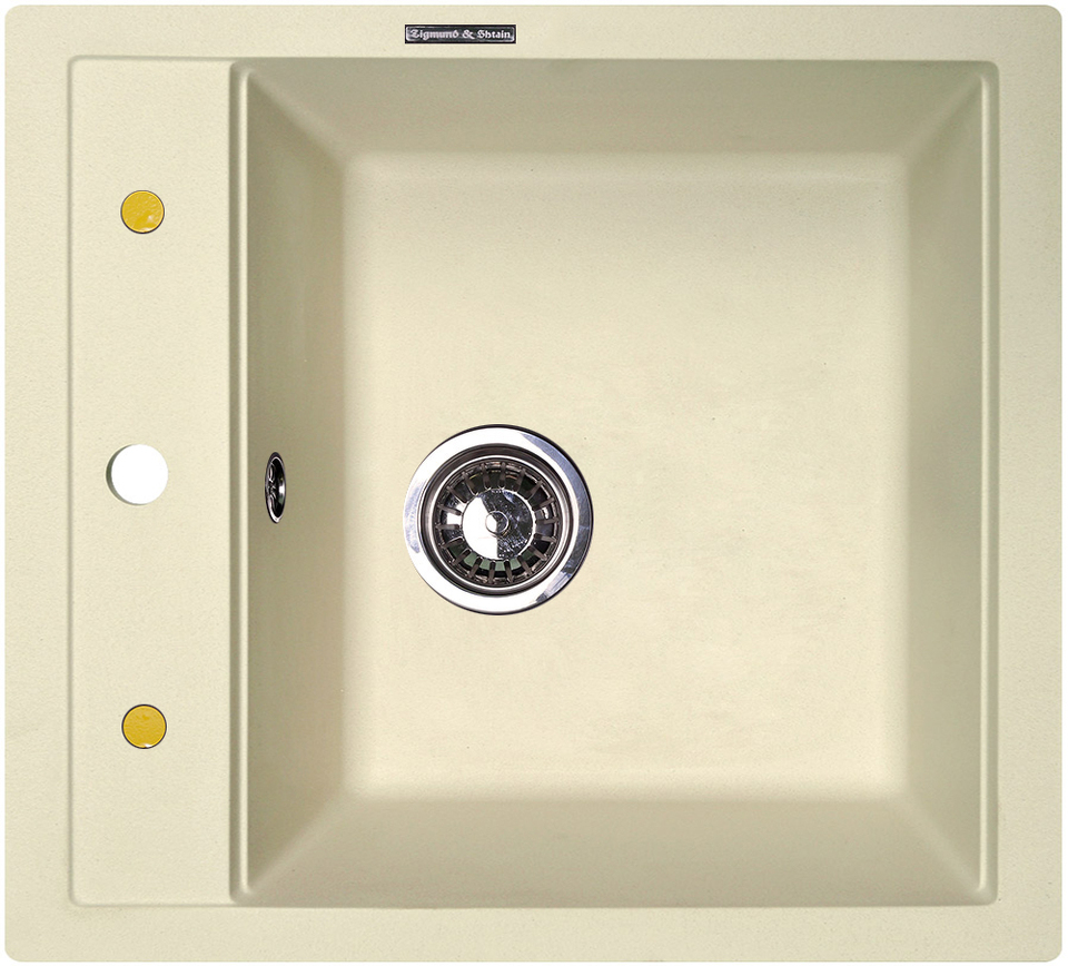 Фото Гранитная мойка Zigmund & Shtain PLATZ 465 Молодое шампанское