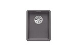 Превью картинка Гранитная мойка Blanсo SUBLINE 320-F SILGRANIT PuraDur  темная скала с отв.арм. InFino #1