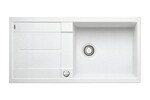 Превью картинка Гранитная мойка Blanсo METRA XL 6 S-F SILGRANIT PuraDur белый с клапаном-автоматом #1