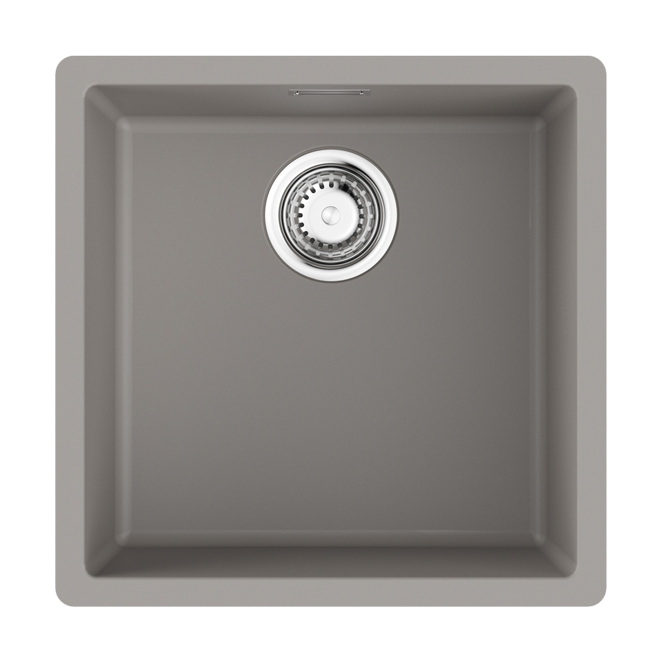 Фото Гранитная мойка Omoikiri Yamakawa 45T-Integra-GR Tetogranit/leningrad grey