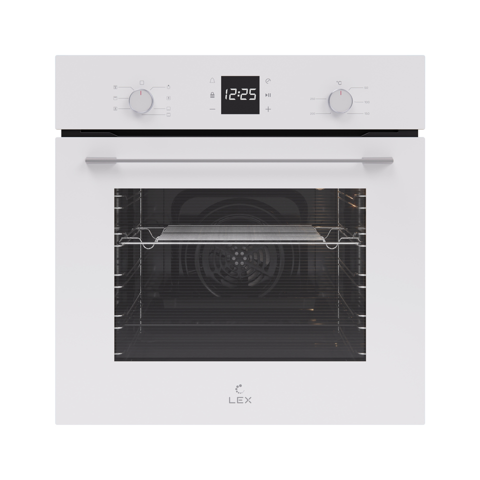 Фото Электрический духовой шкаф Lex EDM 076 WH духовой шкаф
