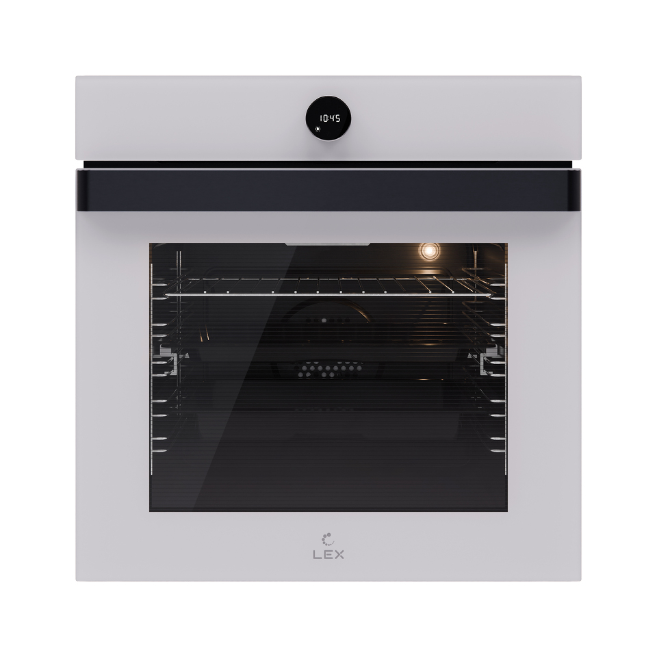 Фото Электрический духовой шкаф Lex EDP 607 WH Wide Series духовой шкаф