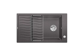 Картинка Blanсo ELON XL 6S SILGRANIT PuraDur темная скала с клапаном-автоматом InFino