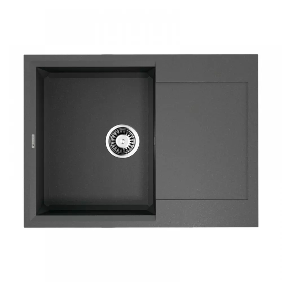 Фото Гранитная мойка Omoikiri Sakaime 68-PL Tetogranit/платина