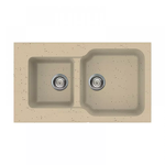 Превью картинка Гранитная мойка Omoikiri Maru 86-2-CH Tetogranit/шампань #1