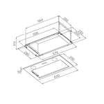 Превью картинка Полновстраиваемая вытяжка Meferi INBOX60WH POWER #16