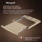 Превью картинка Weissgauff WSK 30300 Champagne #1