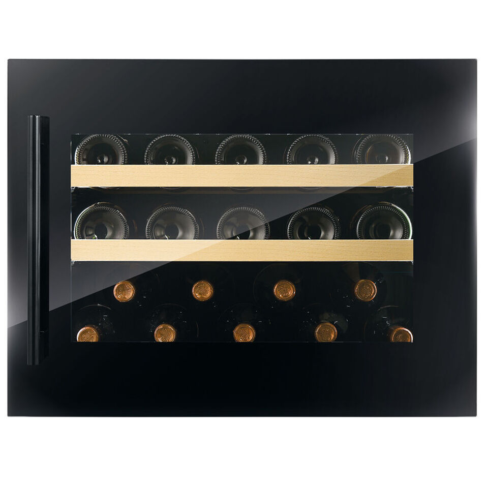 Фото Шкаф винный встраиваемый Винный холодильник (шкаф) компрессорный Dunavox DVS-19.50B