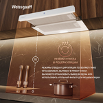 Превью картинка Встраиваемая вытяжка Weissgauff TEL 600 2M Touch White Glass #17