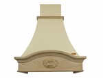 Превью картинка Вытяжка с багетом Lex MILANO 600 Ivory #3