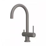 Превью картинка Смеситель для кухни Omoikiri Yamada-P-GR латунь/leningrad grey #1