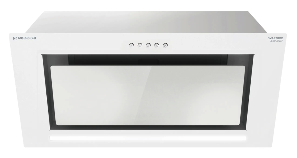 Фото Полновстраиваемая вытяжка Meferi SMARTBOX60WH GLASS POWER
