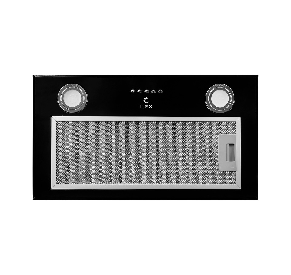 Фото Полновстраиваемая вытяжка Lex GS BLOC P 600 BLACK воздухоочиститель