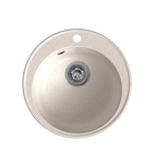 Превью картинка Кварцевая мойка Lex LUGANO 480 WHITE кварцевая мойка #1