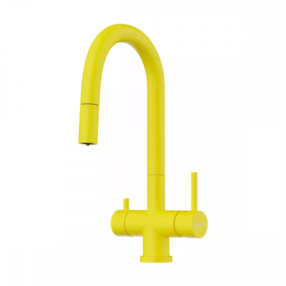 Фото Смеситель для кухни Omoikiri Akita-S-SL латунь/sicilian lemon