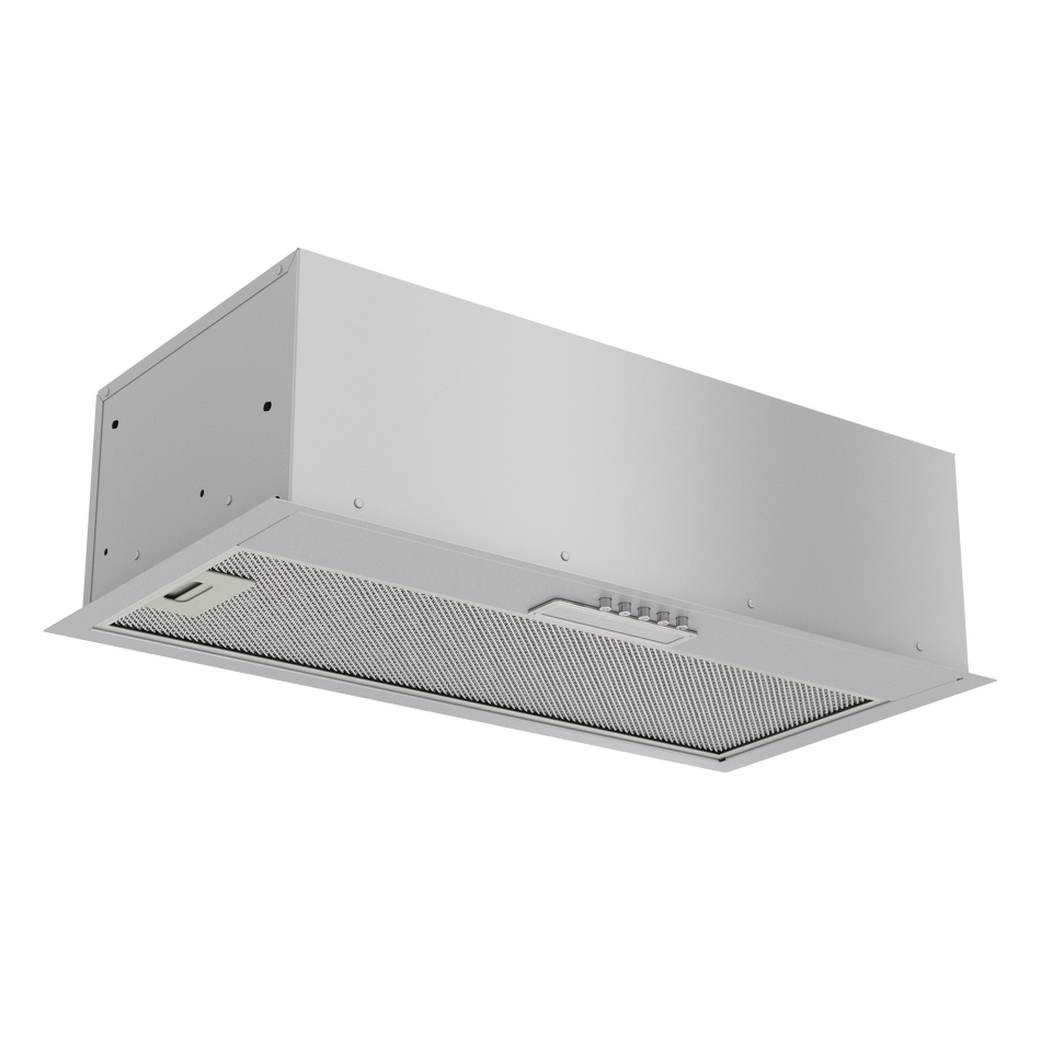 Фото Полновстраиваемая вытяжка Elikor КВ Cube Basic 60П-500-К3Д хром