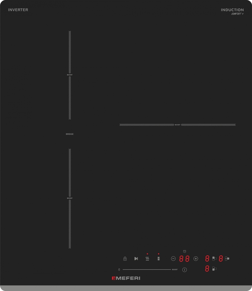 Фото Индукционная варочная панель Meferi MIH453BK Comfort PLUS