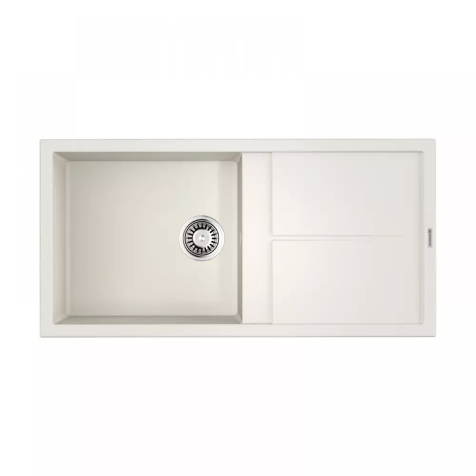 Фото Гранитная мойка Omoikiri Sumi 100-WH Tetogranit/белый