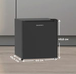 Превью картинка Холодильник с одной дверцей Meferi MFR50BK MINI LIGHT #1