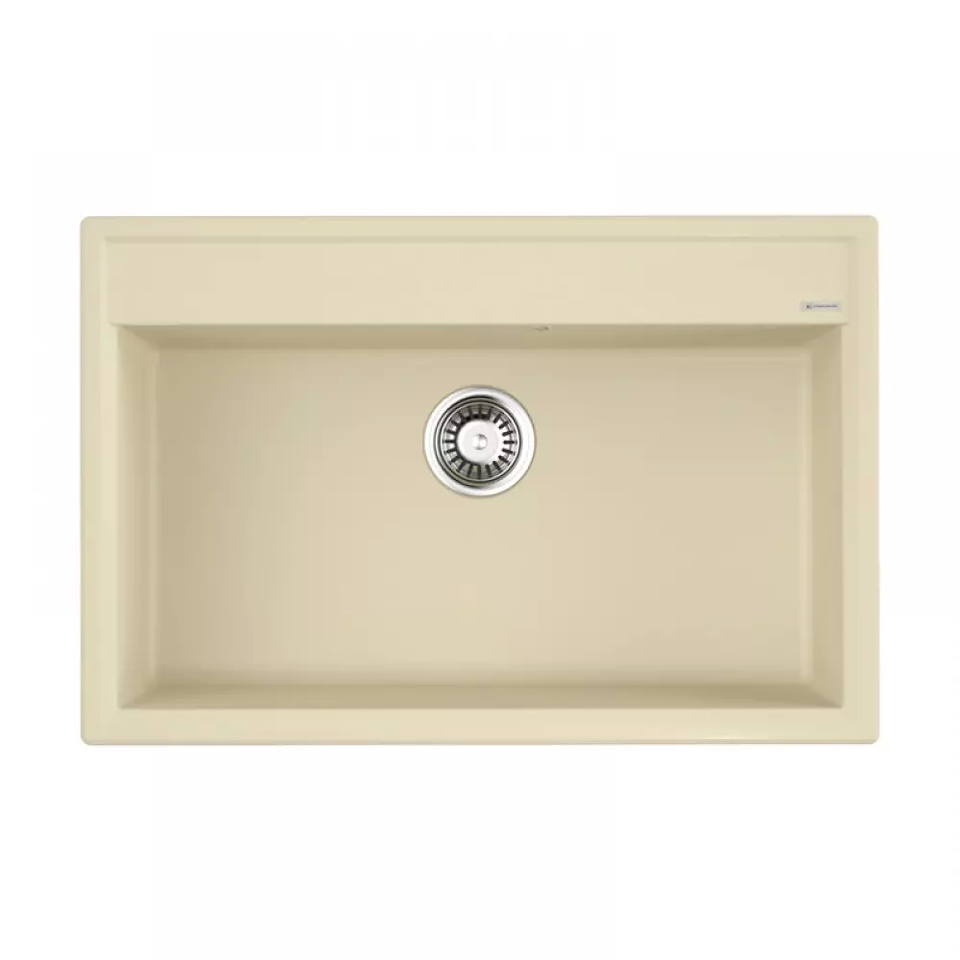 Фото Гранитная мойка Omoikiri Daisen 77-BE Artgranit/ваниль