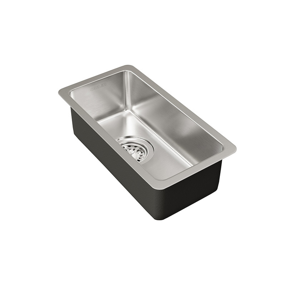 Фото Металлическая мойка EMAR OL-0361 круглый выпуск