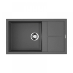 Превью картинка Гранитная мойка Omoikiri Sumi 86-PL Tetogranit/платина #1