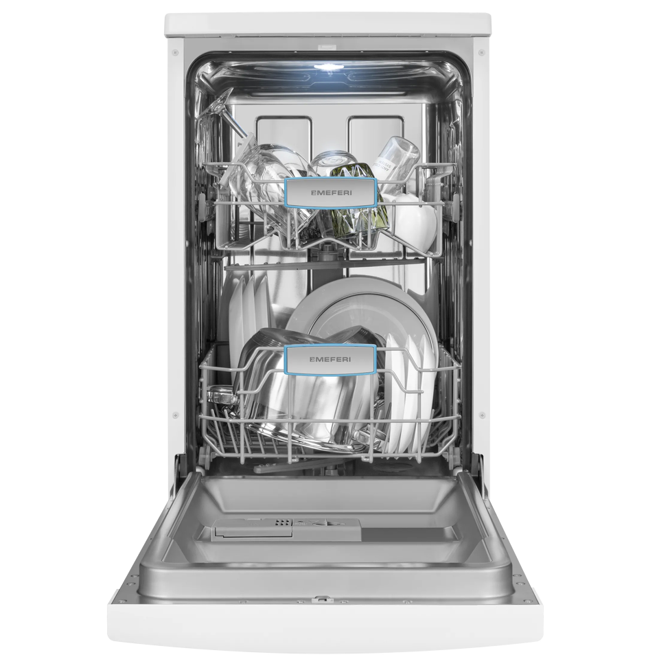 Фото Посудомоечная машина 45см Meferi MDW4562WH FS LIGHT