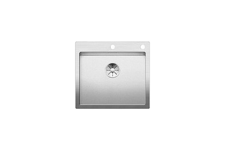 Фото Металлическая мойка Blanсo CLARON 500-IF/A нерж.сталь Durinox с отв. арм. InFino