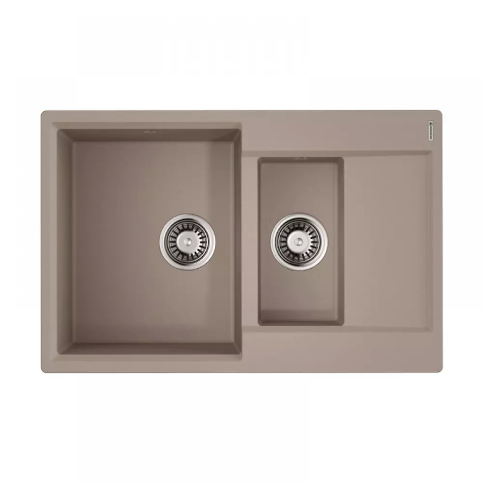 Фото Гранитная мойка Omoikiri Daisen 78-2-SA Artgranit/бежевый