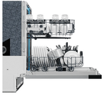 Превью картинка Посудомоечная машина 60см встраиваемая Haier HDWE14-592RU #3