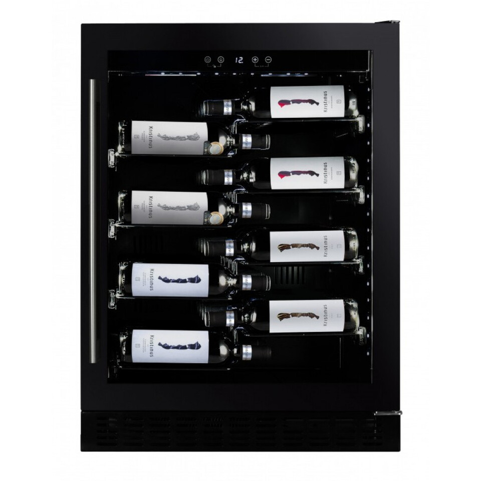 Фото Шкаф винный встраиваемый Винный холодильник (шкаф) компрессорный Dunavox DAU-40.138B