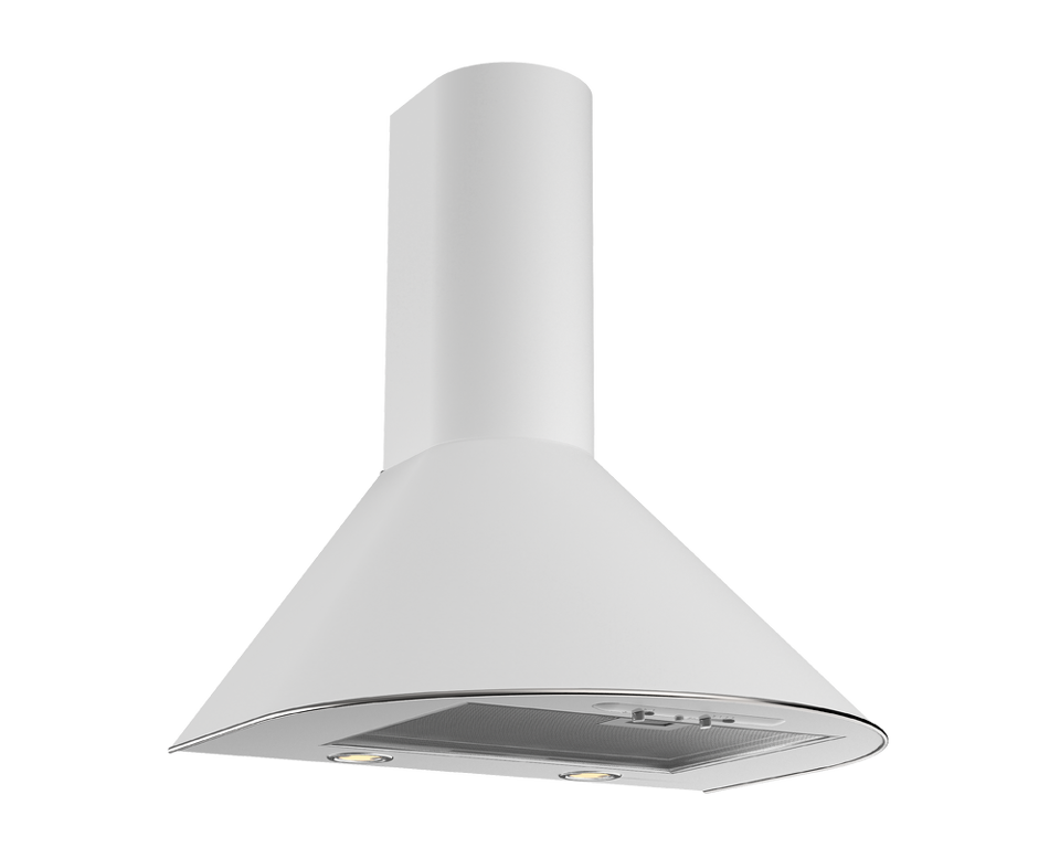 Фото Купольная вытяжка Elikor Эпсилон 60П-430-П3Л белый/срб.