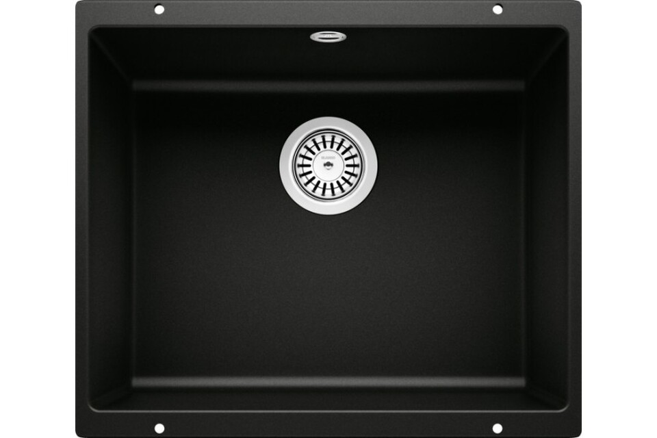 Фото Гранитная мойка Blanсo ROTAN 500-U SILGRANIT черный