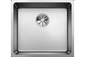 Картинка Blanсo ANDANO 450-U нерж.сталь зеркальная полировка с отв. арм. InFino