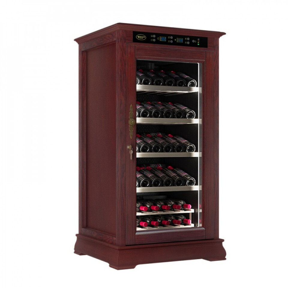Фото Шкаф винный  Cold Vine Винный холодильник (шкаф) компрессорный COLD VINE С66-WM1(CLASSIC)