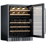 Превью картинка Шкаф винный встраиваемый Meyvel Винный холодильник (шкаф) компрессорный MEYVEL MV46-KST2 #11